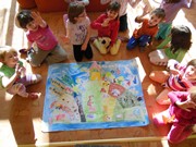 Práce dětí z MŠ Vlkava